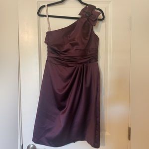 Plum Cocktail Dress